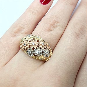 Anel  banhado a ouro 18k Cod 453