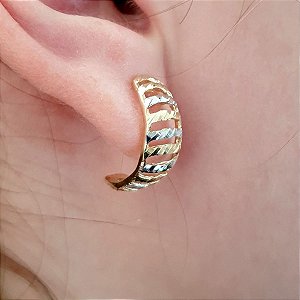 Brinco banhado a outro 18k Cod 343