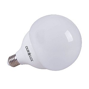 Lâmpada Superled Globo 12W Bivolt 6500K.