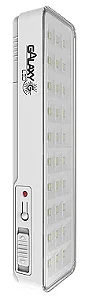 Luminária de emergência 2w 30 leds 6500k bivolt Galaxy Led.