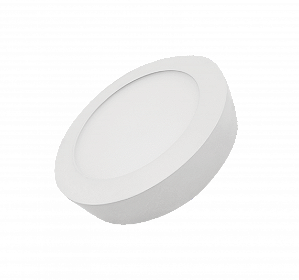 Plafon Superled Sobrepor 18W bivolt 6500K Redondo Ø 22,3cm.