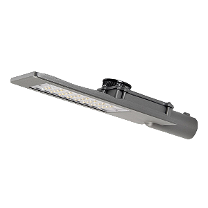 Luminária Pública LED 50W IP66 Bivolt 4000K Base Rele com INMETRO.