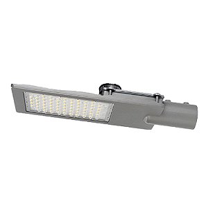 Luminária Pública 100W IP66 bivolt 4000K 14000LM base rele com INMETRO.