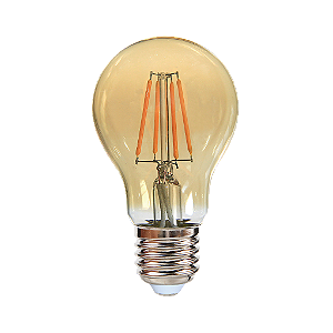 Lâmpada Filamento Superled Bulbo A60 4W bivolt 2400K.