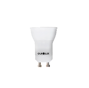 Lâmpada Superled Mini Dicróica MR-11 GU10 4W bivolt 6500K 38°.