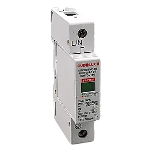 Dispositivo de Proteção contra Surtos (DPS) 10KA - 20KA.