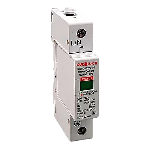 Dispositivo de Proteção contra Surtos (DPS) 20KA - 40KA.