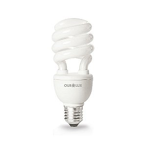 Lâmpada Fluorescente Spiralux 15W 220V 6400K.