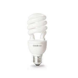 Lâmpada Fluorescente Spiralux 25W 220V 6400K.