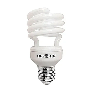 Lâmpada Fluorescente Spiralux 20W 220V 6400K.