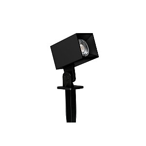 Espeto de jardim LED Hide quadrado externo 3000k 5W bivolt IP67.