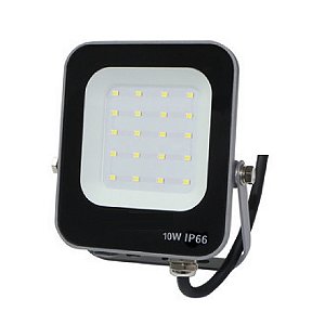 Refletor led MAX 10W 1200 lumens SMD IP66 Branco frio 6500K.