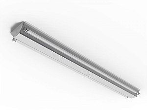 Luminária de sobrepor alto rendimento para 2 lâmpadas T5 28/54W 120cm.