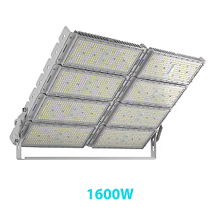 Refletor holofote modular LED 1600W 224000lm 6500K IP67.