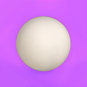 Luminária balizador Esfera Externo 30xØ31cm Polietileno Branco.