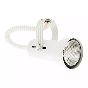 Spot de Sobrepor Wazi Sem Canopla PAR20 13x7,3x12,7cm Alumínio Branco Fosco.