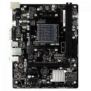 Placa mãe AM4 Micro ATX, Biostar, B450, DDR4