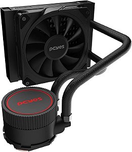 Water Cooler 120mm Pcyes Sangue Frio 3, Black Vulcan - WCSF3120BR
