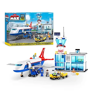 Blocos de Montar - Max Airport Adventure (Aeroporto) - 793 peças