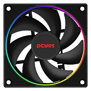 Cooler Fan 120 mm Pcyes Vision, Black Vulcan - FVBV120