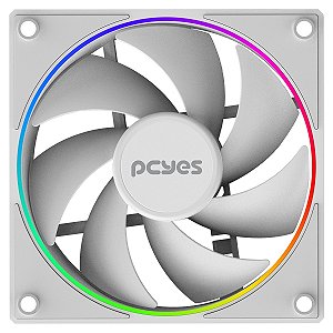 Cooler Fan 120 mm Pcyes Vision, White Ghost - FVWG120