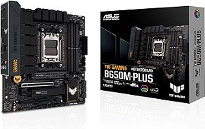 Placa mãe Asus B650M-Plus, TUF Gaming, DDR5, AM5