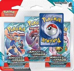 Pokemon TCG - Blister Triplo, EV9 Amigos de Jornada - Yanma