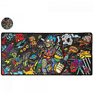 Mouse Pad Gamer Pcyes 900x420 mm Extended, Apollo - APL90X42