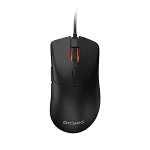Mouse Gamer Pcyes Hydrus, Black Vulcan, 12.400 DPI, 6 Botões, RGB - PMGHBV