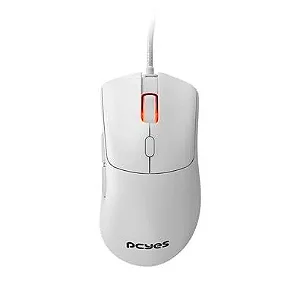 Mouse Gamer Pcyes Hydrus, White Ghost, 12.400 DPI, 6 Botões, RGB - PMGHWG