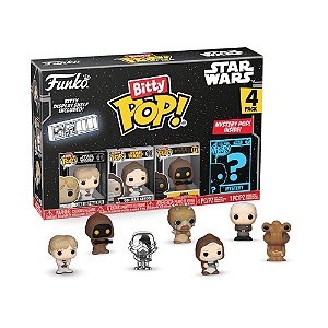 Bitty Pop! Star Wars - Uma Nova Esperança - Luke / Obi-Wan Kenobi / Jawa