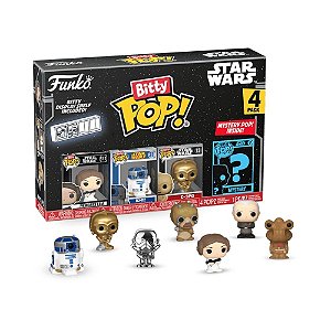Bitty Pop! Star Wars - Uma Nova Esperança - Princesa Leia / R2-D2 / C-3PO