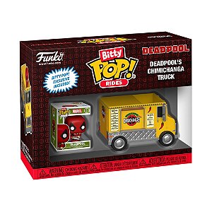 Bitty Pop! Town Marvel - Deadpool e Caminhao Chimichanga