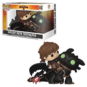 Funko Pop! Ride como Treinar Seu Dragao - Soluco e Banguela #123