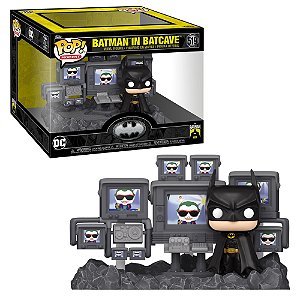 Funko Pop! Batman 85 Anos - Batman Na Batcaverna (1989) #519