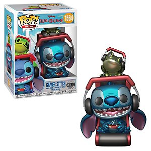 Funko Pop! Disney Lilo Stitch - Stitch Gamer (Metalico) #1564