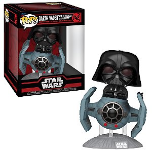 Funko Pop! Star Wars - Darth Vader no Caça Tie Avançado X1 #742