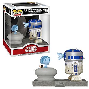 Funko Pop! Star Wars - R2-D2 Com Leia #766