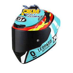 Capacete Kyt Tt-Course Jaume Masia Rep Leopard Spain