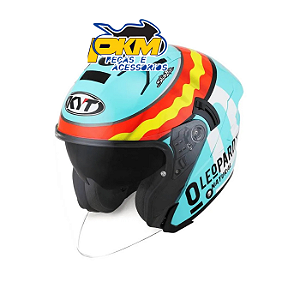 Capacete Kyt Nf-J Jaume Masia Leopard Replica