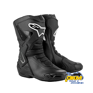 Bota Alpinestars Stella Smx 6 V3 Preto/Branco