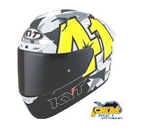Capacete Para Motociclista Kyt Nx-Race Espargaro Replica 2019 Matt