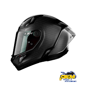 Capacete Para Motociclista Nolan X-804 Rs Puro Preto