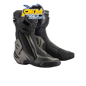 Bota Alpinestars Smx -Plus V2 Preto/Cinza Escuro