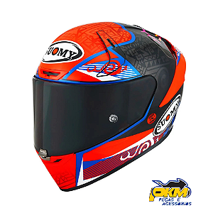 Capacete Para Motociclista Suomy Sr-Gp Bagnaia Replica 2021 With Sponsor