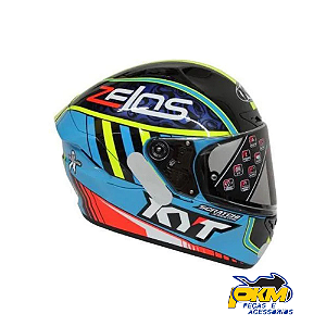 Capacete Para Motociclista Kyt Nx-Race Xavier Imeon Replica Preto