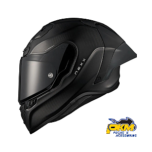 Capacete Nexx X.R3r Carbon Zero Preto Fosco