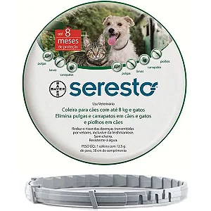 Coleira Seresto Ate 8kg