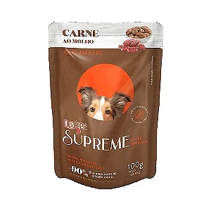 Quatree Supreme Sache Cao Adulto Carne 85grs
