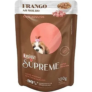 Quatree Supreme Sache Cao Adulto Frango 85grs